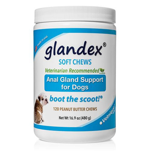 Glandex Anal Gland Chews For Dogs (120 Soft Chews)