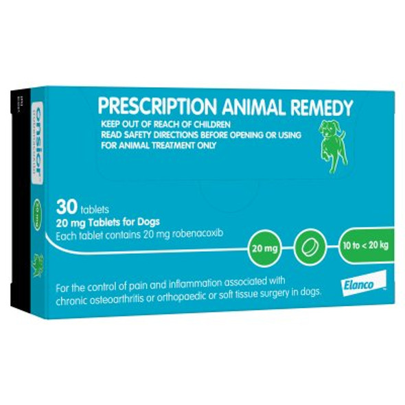 Onsior (Robenacoxib) 20mg for Dogs (30 Tablets)