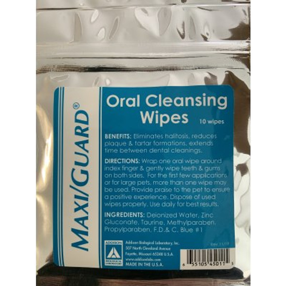 Maxiguard Oral Cleansing Wipes (10)