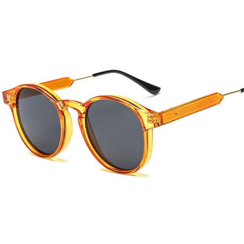 Retro Round Sunglasses Men Women for Luxury Brand Designer Circle Vintage Sun Glasses Shades Eyewear UV400