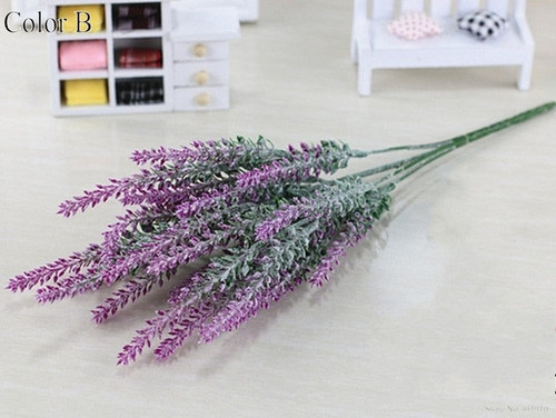 Romantic Provence decoration lavender flower silk artificial flowers grain decorative Simulation of aquatic plants-1 Romantic Provence decoration lavender flower silk artificial flowers grain decorative Simulation of aquatic plants-1