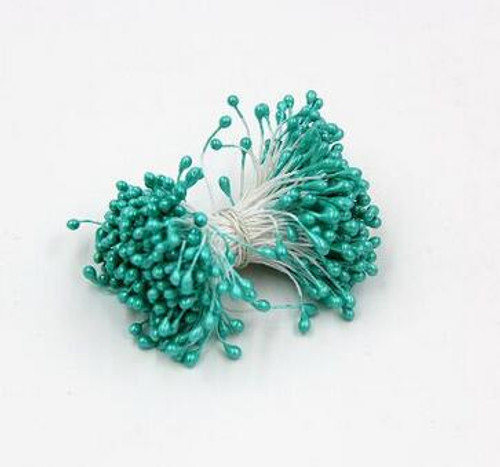 New Year Decorations 100pcs/lot Mini Pearl Flower Stamen Floral Stamen For DIY Cake Wedding Decoration Artificial Flowers