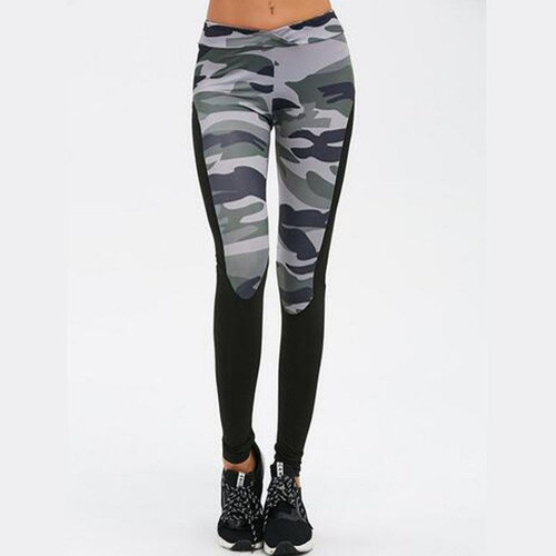Yoga Pants Women Camouflage Fitness Leggings Stretch Sports Leggings Running Tights ropa deportiva mujer Gym Workout Trousers
