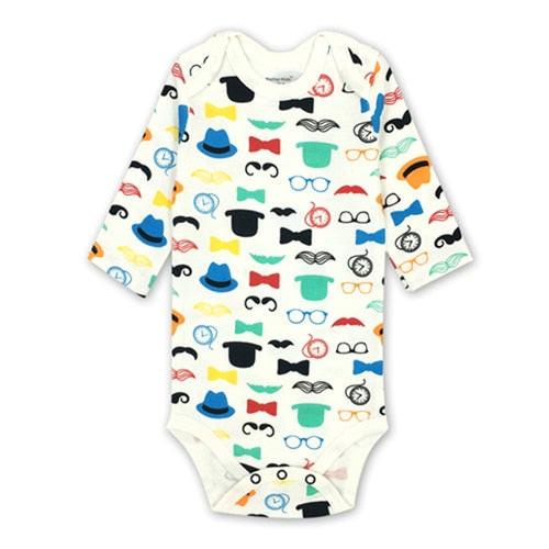 newborn bodysuit baby babies bebes clothes long sleeve cotton printing infant clothing 1pcs 0-24 Months