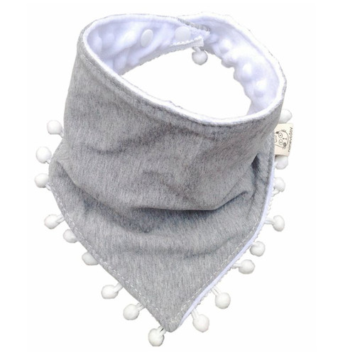 1Pcs Baby Bibs Newborn Girls Burp Bandana Cotton Soft Ball Tassels Toddler Triangle Scarf Boys Accessories Infant Saliva Towel