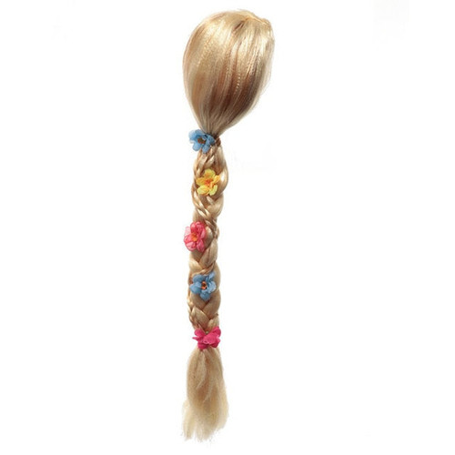 Girls Rapunzel Wig Children's Braids Gift for Birthday Party Halloween Cosplay Supply Kids Falsa Hair Princess Plaits Wig