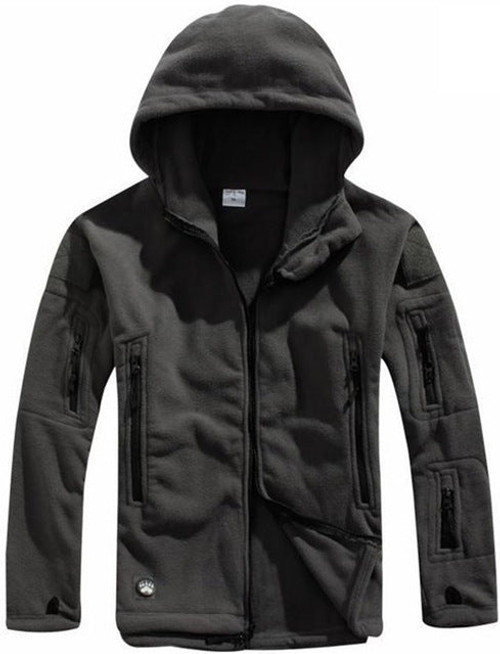 Winter Tactical Jacket Military Uniform Soft Shell Fleece Hoody Jacket Men Thermal Clothing Casual Hoodies