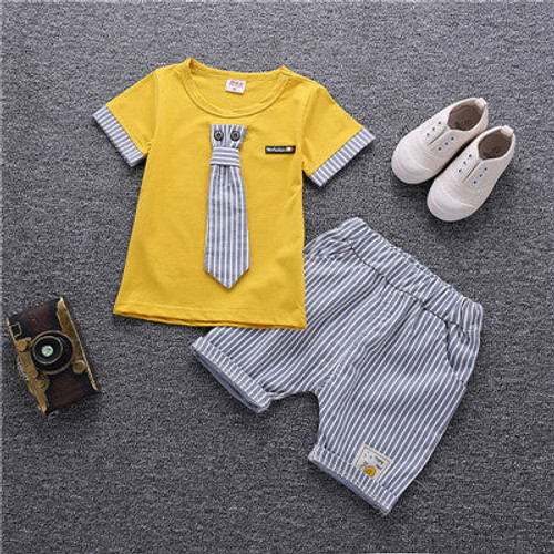 Children Clothing Set Baby Boy Clothes Summer Cartoon New Kids Cotton Cute Sets Baby Boy Outfit Costumes Baby Clothing Set