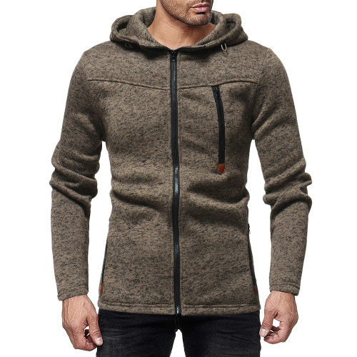 Men Slim Fit Hoodie Autumn Winter New Brand Sweatshirt Fashion Mens Hoodies Cotton Pullover Male Casual Sweatshirts