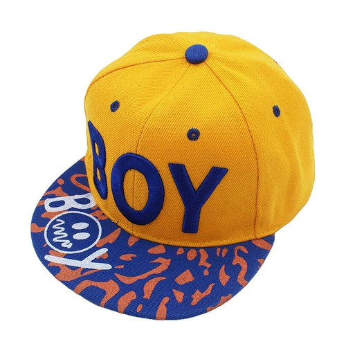 New Spring Summer Baby 3D Letter BOY cap boy Adjustable Baseball Cap 3-8 Years Kids Snapback Hip-Hop Hats Sun Hat C-12