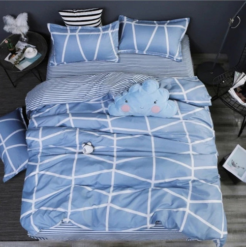 Four seasons Comforter bedding sets duvet cover+Bed linen+Pillow covers 3/4Pcs Twin Full Queen King SizeAB side Bedding Set