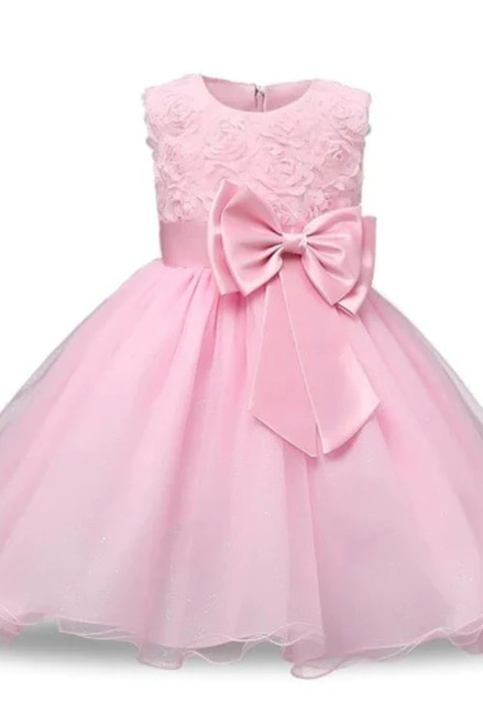 Summer Toddler Vintage Sequin Ball Gown Newborn Infant Baby Girl Princess Dresses for Christening Birthday Party Baptism Wear