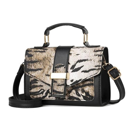 Fashion Women Handbag Shoulder Bag Leopard Print PU Leather Crossbody Bags for Women Messenger Bags Ladies Bolsa