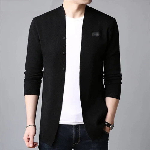 Cardigan Men Casual Knitted Cotton Wool Sweater Men Clothes Autumn Winter New Mens Sweaters and Cardigans Coat