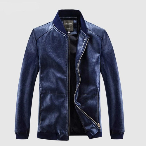 Spring Autumn Coats Men Leather Jackets Men Faux Outerwear Pilot Biker Motorcycle Male Business Jacket