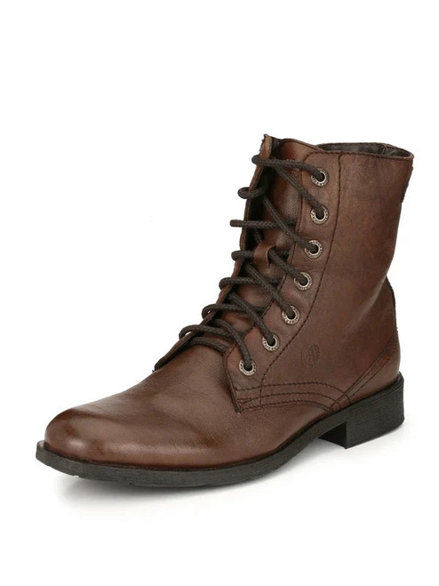 BARCUS BROWN ANKLE BOOTS