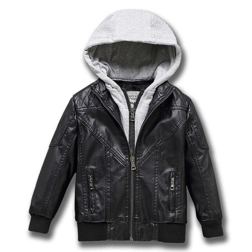 Spring Boys Jacket can detached Hood Winter Warm Child Coat Thicken Casual Children Clothing Outerwear 4-13Y