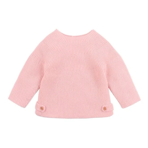 Baby Products Baby Clothes Boy Girl Sweater Autumn Baby Solid Print Cardigan Casual Cotton Knitted Outerwear Baby Coat Clothes