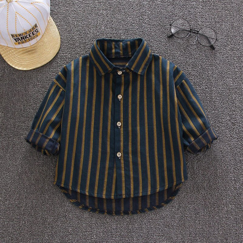 Shirts For Boys Brand Spring Autumn Kids Shirts Cotton Casual Children Clothing Boys Teenage Sports School Uniform Shirts