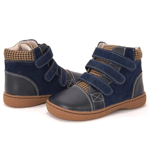 Girls Spring Autumn Martin Boots Leather Kids Orthopedic Shoes Little Kids Ankle Boots for Boys size 25-35