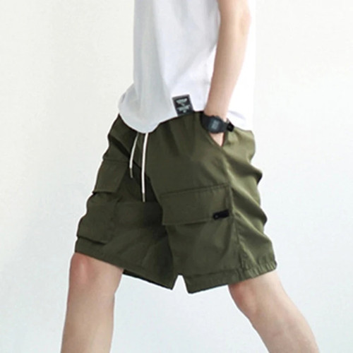 Mens Casual Cargo Shorts Brand New Army Solid Tactical Shorts Men Cotton Loose Work Casual Short Pants Plus Size