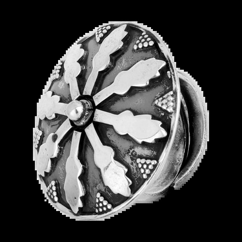 Ornate Tribal Ring 92.5 Silver