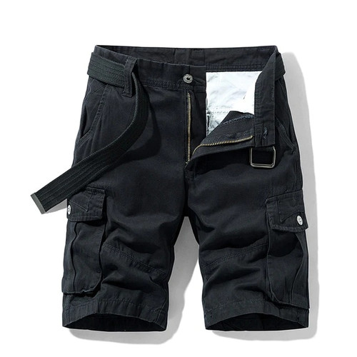 Tactical Camouflage Camo Cargo Shorts Men New Zipper Men's Casual Shorts Male Loose Work Shorts Man Military Short Pants