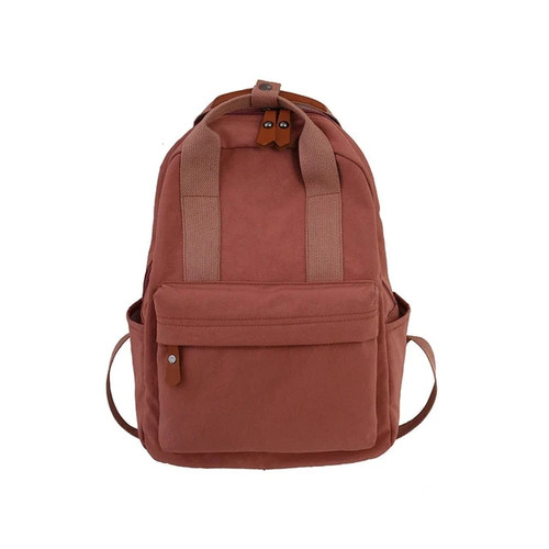 New Backpack Women Casual Canvas Portable Backpack Teenagers Female School Bag Backpack Travel Bag Female Mochilas