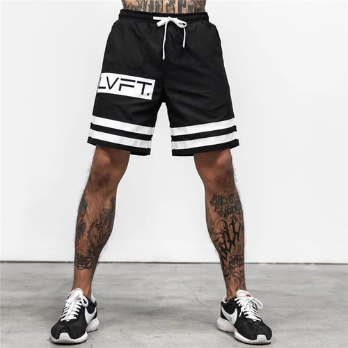 Summer New Casual Men Shorts Gym Fitness Sportswear Bottoms Male Running Shorts Training Quick Dry Beach Jogger Short Pants