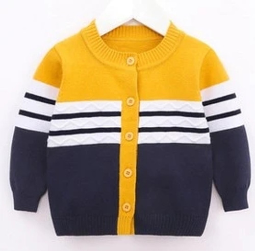 Baby Autumn Winter Sweater Clothing 0-2Y Baby Girls Warm Sweaters Coats Long Sleeve Single Breasted V Neck Casual Outfits