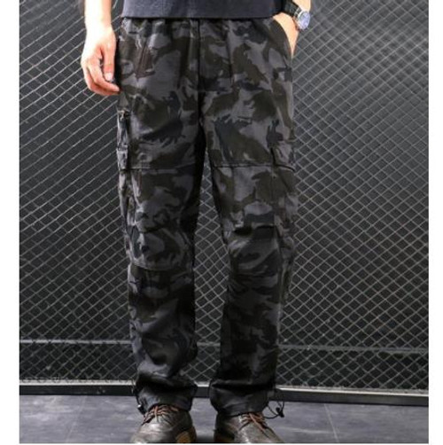 Camouflage Cargo Pants Casual Loose Men's Cotton Pocket Baggy Trousers Spring Autumn Men overall Straight Mens Bottoms XXXL