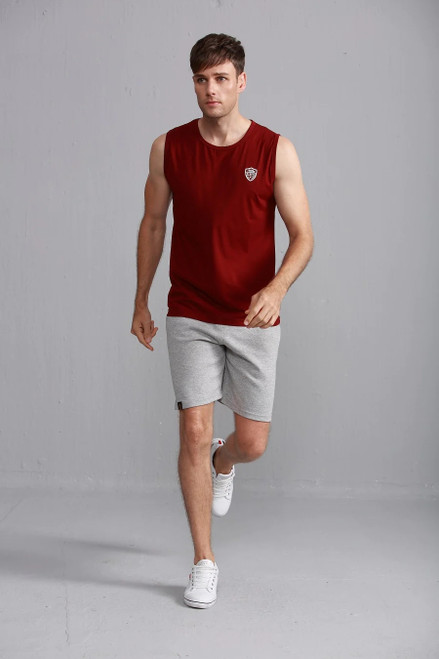 Men's Vest Summer Cotton Personality Elasticity Fitness O Neck Sleeveless Tanks Tops Male Quality Clothing