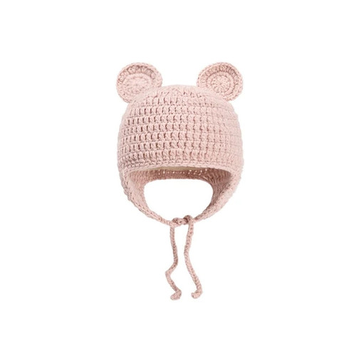 3-18m Cut Newborn Baby Boys & Girls Hat Baby Hats Newborn Cotton Autumn New Winter Warm Baby Girl Winter Cap For