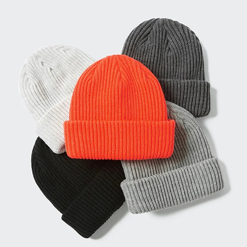 Unisex Knitted Wool Hat Warm Beanies Hat Men Fashion Solid Color Skullcaps Woman Autumn Hats