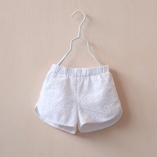 Baby girls shorts  summer candy colors casual cotton children's shorts denim shorts clothes girls clothing