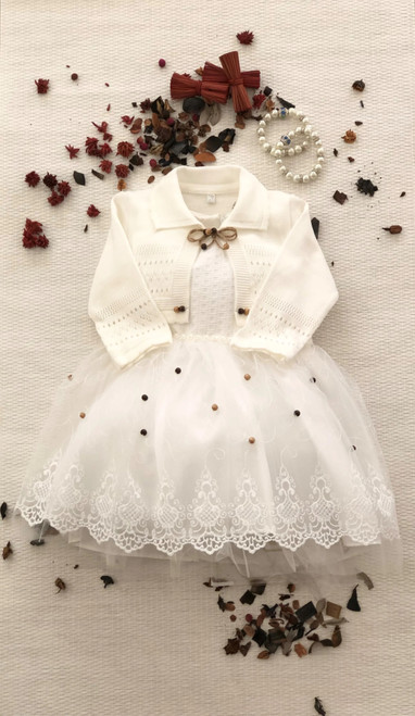 Baby Girls Dress Newborn Lace Princess Dresses For Baby 1-5 Year Birthday Christmas Costume Infant Party Dress Babies Cute