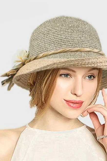 Good quality  Summer hat women Raffia straw cap Ladies Big brim Sun hat forgirlbeach hat