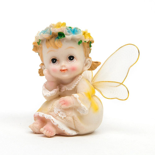 Miniature Angel Fairy Decoration Craft Home Garden Ornament Gift Resin Landscape DIY Dollhouse Bonsai Figurine Décor