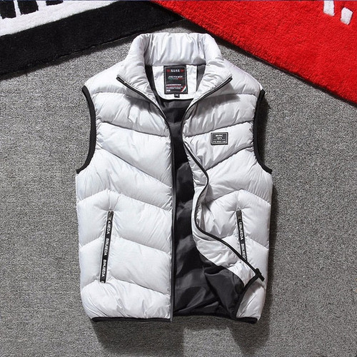 Mens Jacket Sleeveless Vest Winter Casual Slim Coats Brand Clothing Cotton-Padded Men's Warm Vest Men Waistcoat