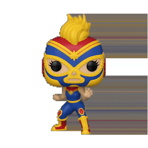 Funko Pop! Marvel: Luchadores - Captain Marvel