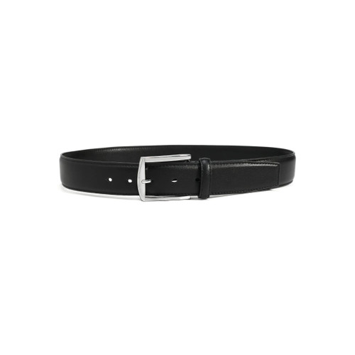 Metallic Silver Square 2 Belt - Vegan - NF