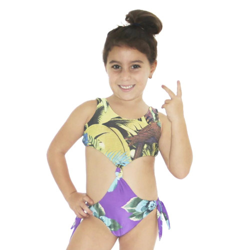 Greenurple - Trikini - Kids Swimwear