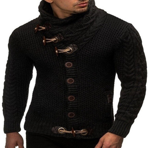 Man Sweaters Streetwear Clothes Turtleneck Sweater Men Long Sleeve Knitted Pullovers Autumn Winter Soft Warm Basic