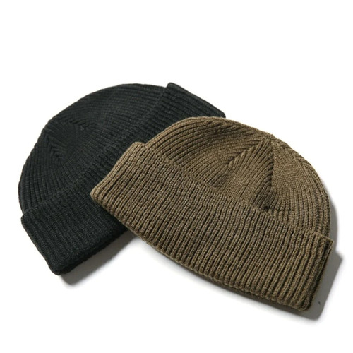 Wool Replica Winter Warm Knit Thick Cap Vintage Military Outdoor Hat Skateboard Street Dance