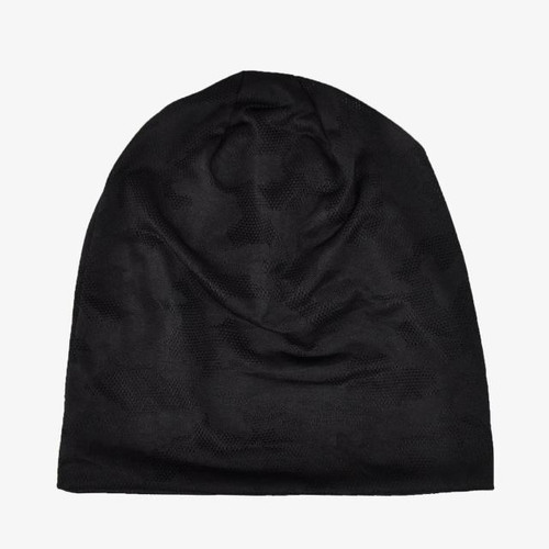 Beanie Men Women Thin Hat Camouflage Mesh Breathable Elastic Soft Running Sports Outdoor Bonnet Cap New 2022 Hot