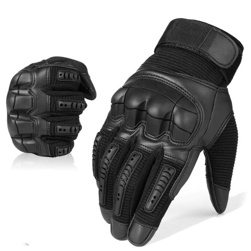 Touchscreen Leather Motorcycle Gloves Motocross Moto Motorbike Pit Biker Protective Gear Racing Full Finger Glove Men