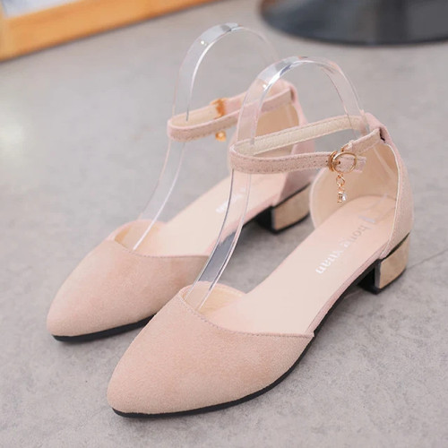 Women Flats Ankle Strap Ballet Flats For Woman Shoes Shallow dress shoes Ladies Shoes ballerina