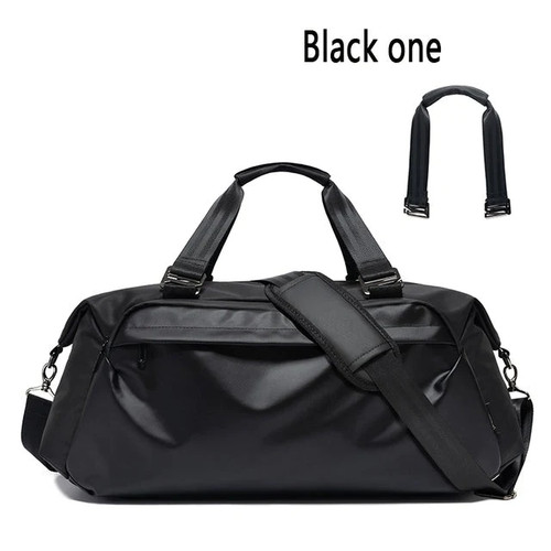 New Designed  Travel Bags Unisex Big Handbag Waterproof Men Duffle Shoulder Bag Women Carry On Luggage Black