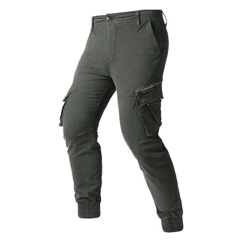 Autumn New Men Cotton Pants Solid Color Casual Trousers High Quality Comfortable Breathable Military Cargo Pants Men