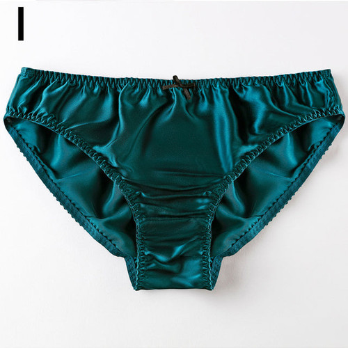 New Women Mulberry Silk Panties Underpants Soft Comfort Underwear Solid Girls Female Briefs Sexy Lingerie